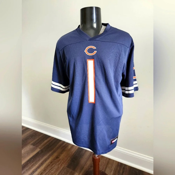 NFL Other - Chicago Bears #1 Justin Fields NFLPA Jersey Mens Size Large